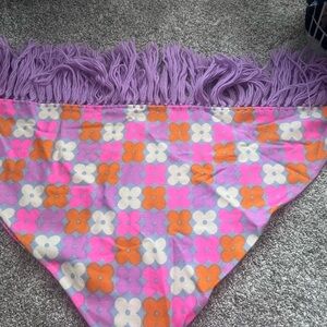 Le fleur 60’s scarf hand knitted